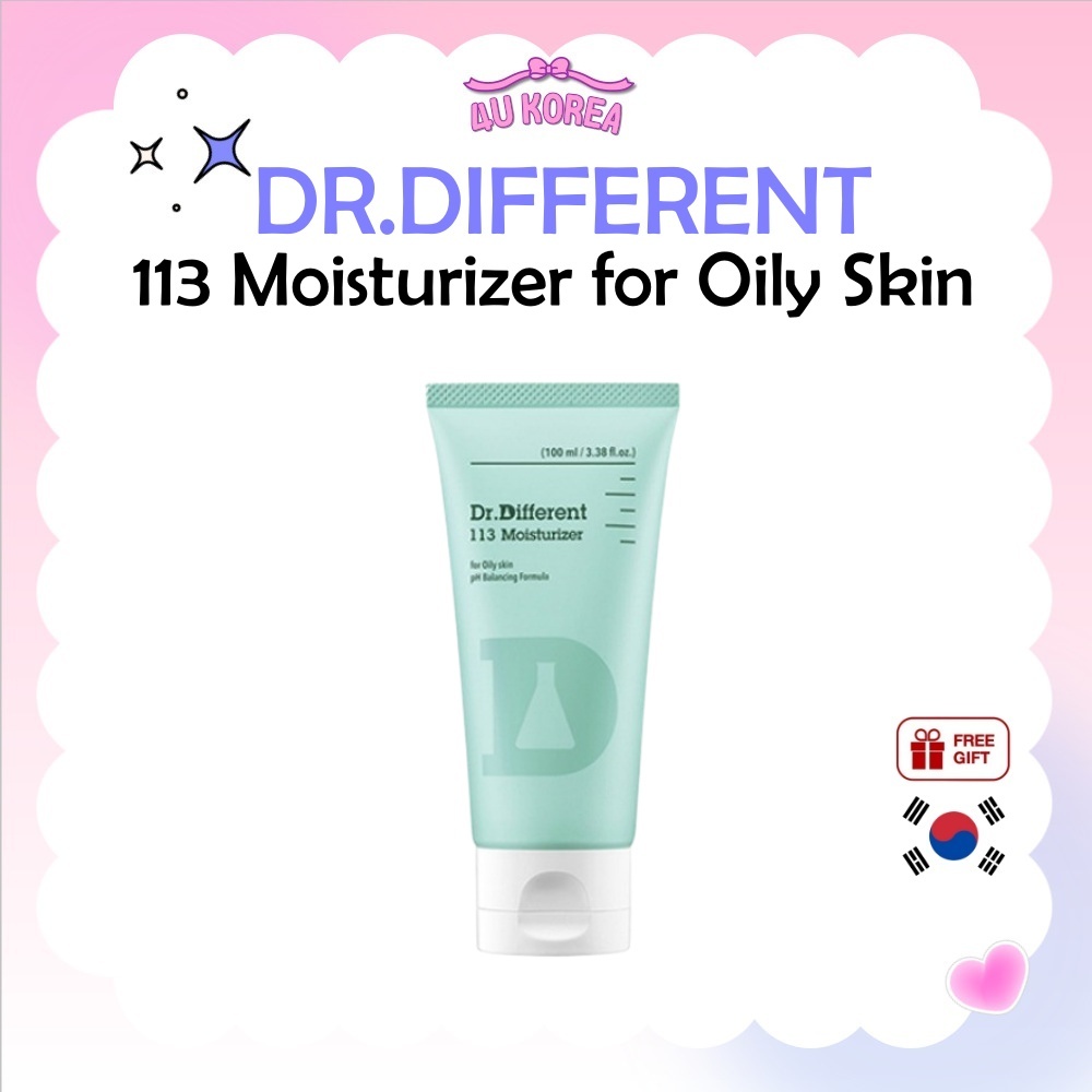DR.DIFFERENT 113 Moisturizer มอยซ์เจอไรเซอร์ เนื้อครีมให้ความชุ่มชื้นสำหรับคนผิวมัน 100ml/ K-BEAUTY