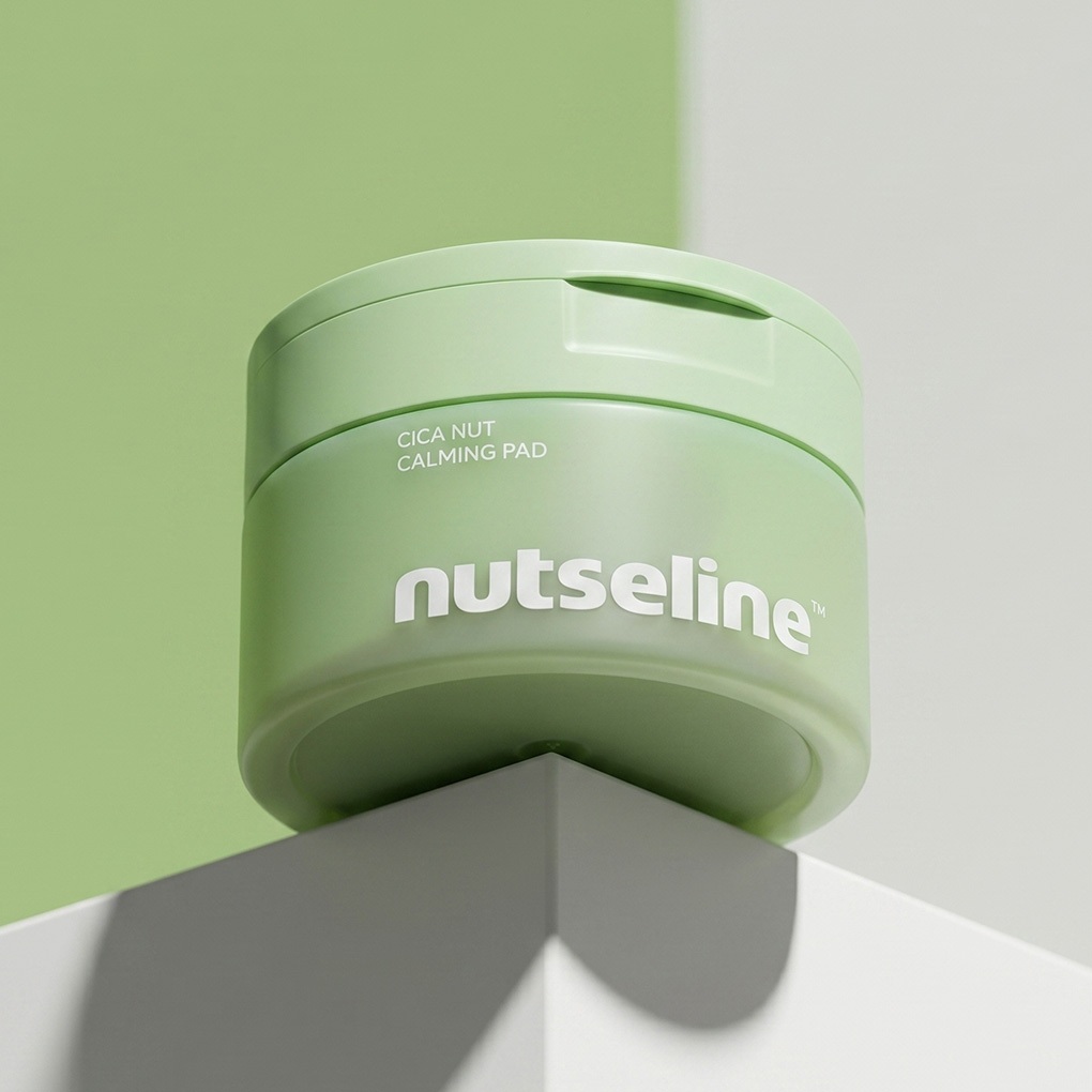 [Nutseline] Nut Refreshing Toner Pad 60 แผ่น - Cooling Moisture & Smooth Skin Prep สําหรับการใช้งานท