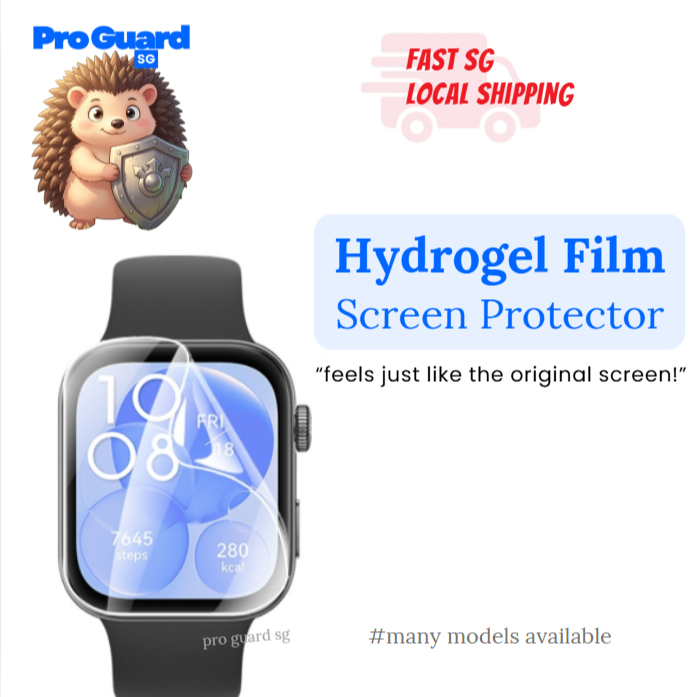[SG] ฟิล์มกันรอยหน้าจอ Hydrogel Huawei Watch Fit 4 Pro Huawei Band 11 Pro 10