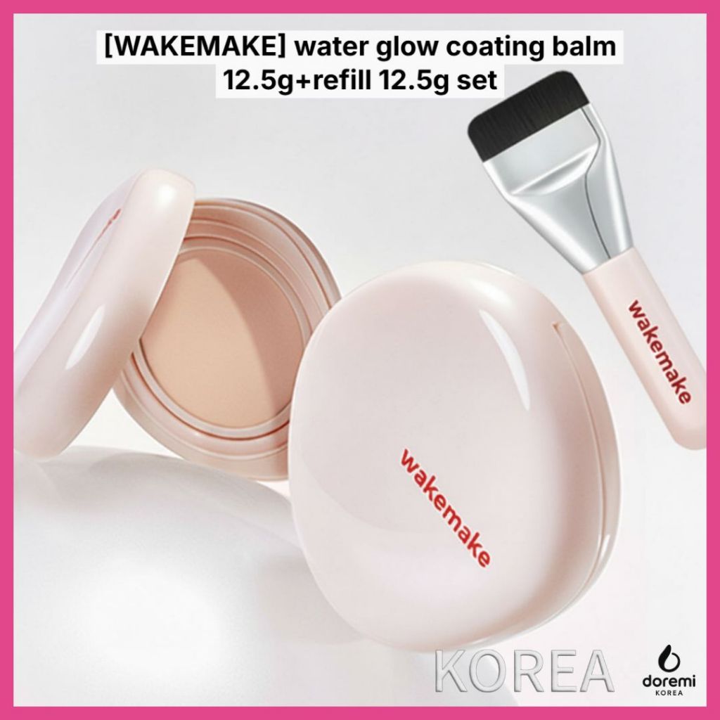 [WAKEMAKE] WAKEMAKE Water Glow Coating Balm 12.5g+รีฟิล 12.5g