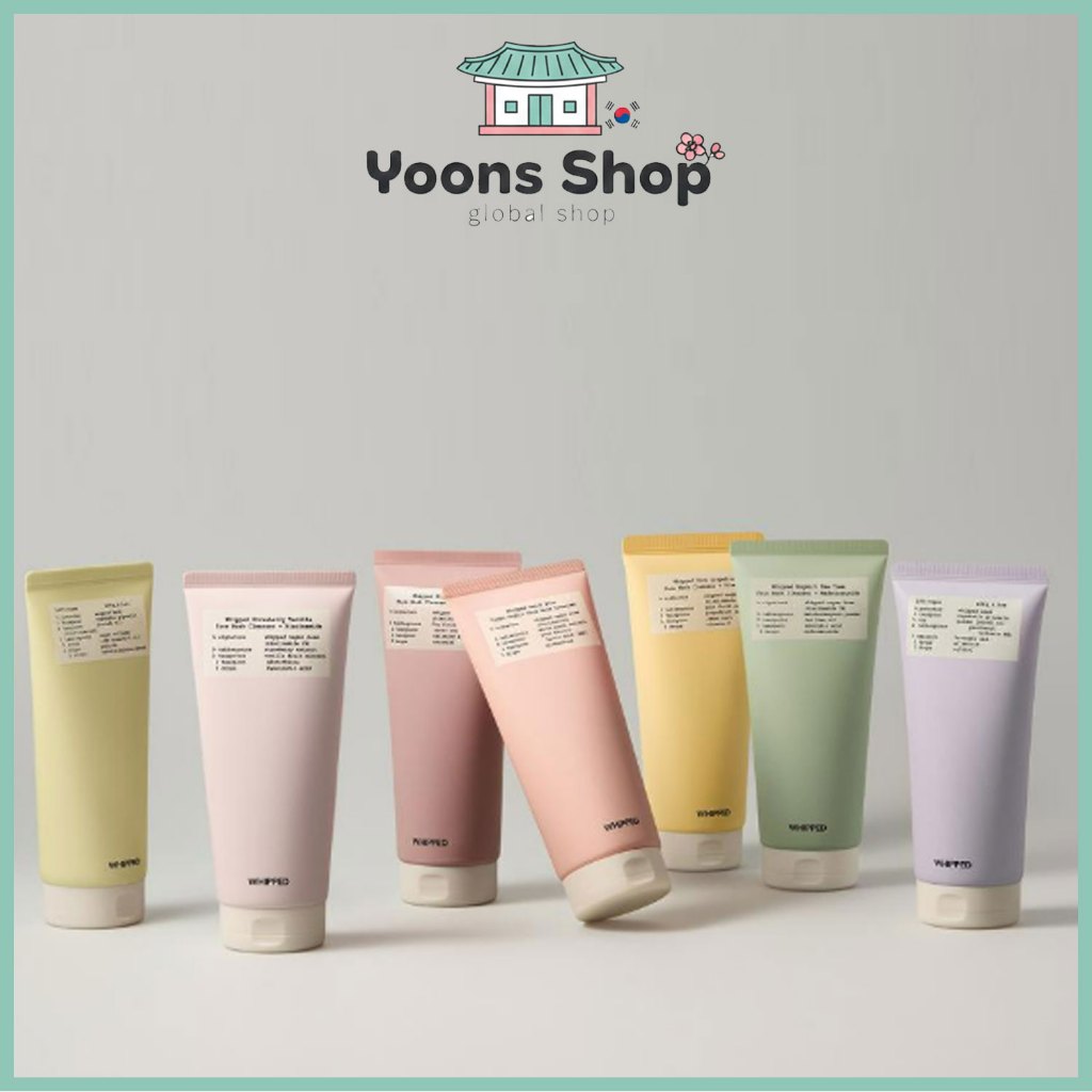 [WHIPPED] Vegan Pack Cleanser Tube Type 130g (+ Mini Cleanser 25ml)_จากเกาหลี