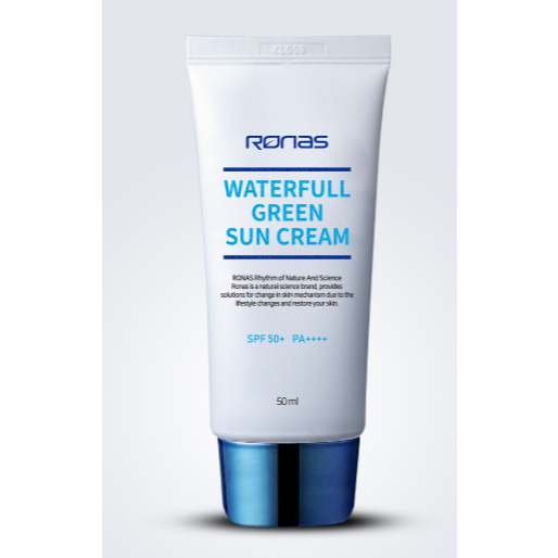 Ronas waterfull green sun cream 50ml PA++++