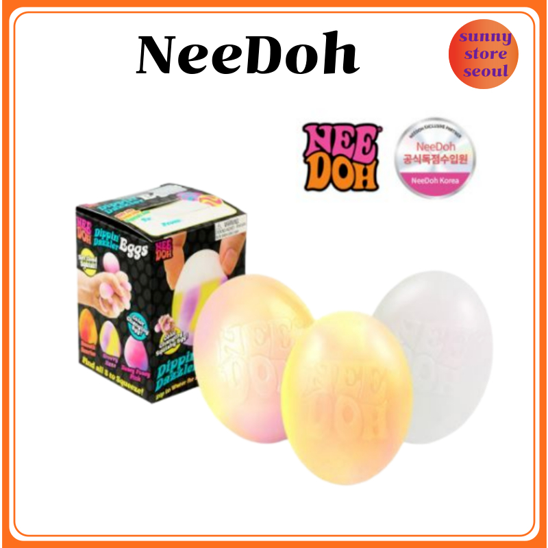 NeeDoh Egg Change Rosé Stress Ball Squishy Slime Toy