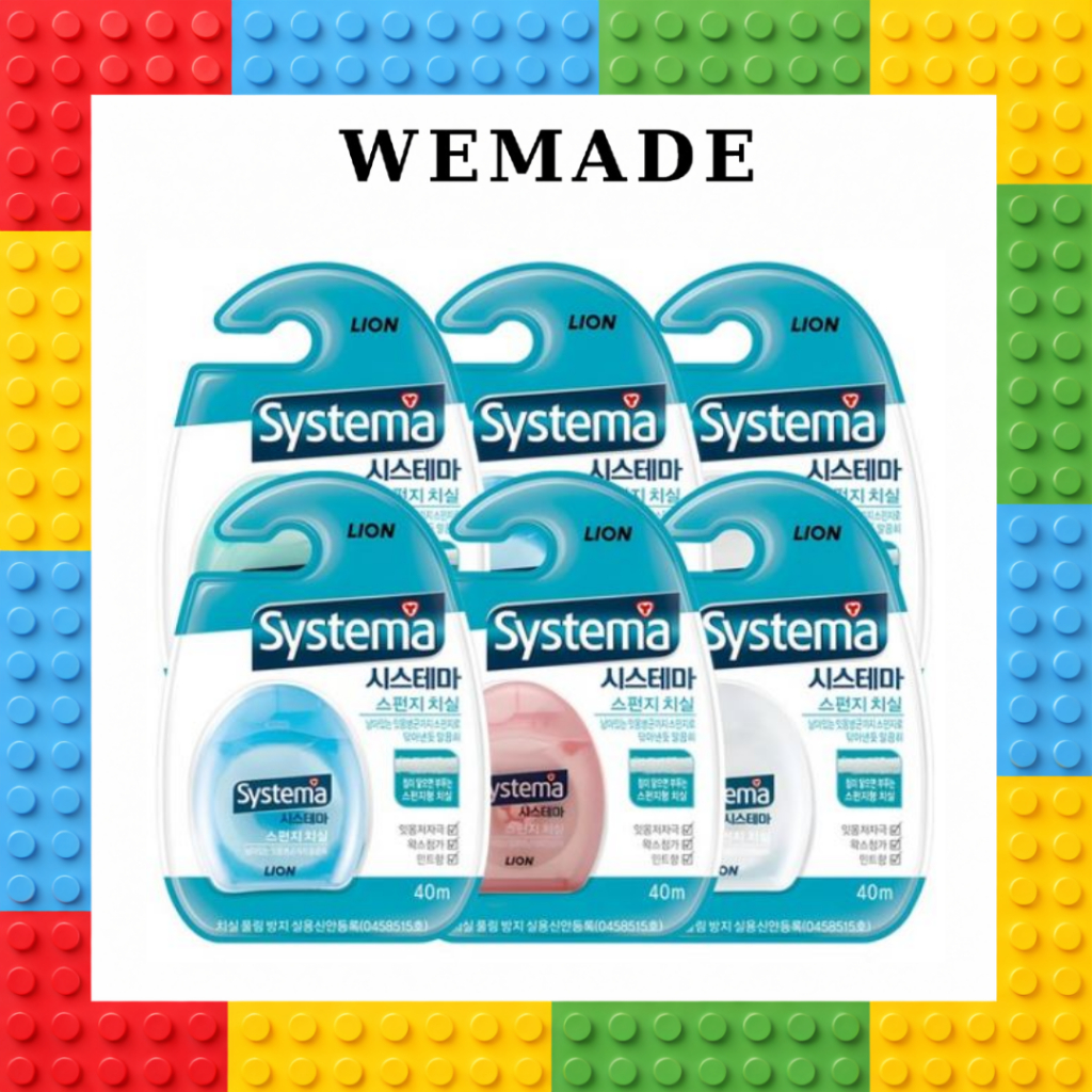 [Lion] Systema 3D Extended Floss 40M / ไหมขัดฟัน