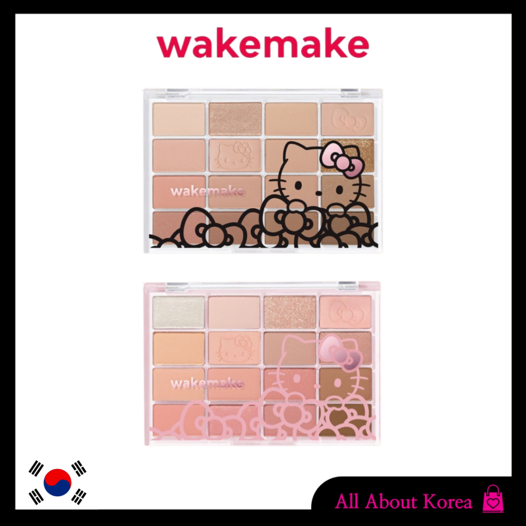 [WAKEMAKE]Soft Blurring Eye Palette 27 สี