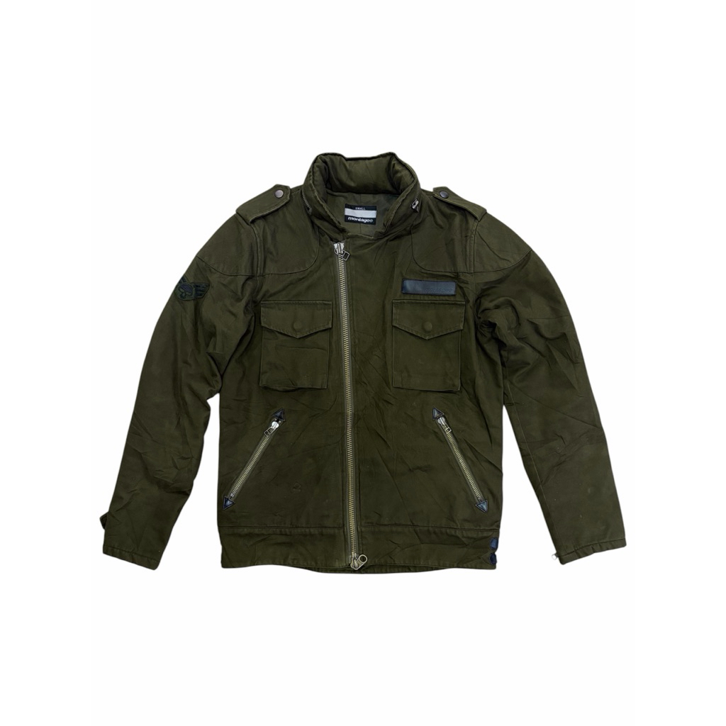 [เสื้อแจ็คเก็ต]🇯🇵Montage Military Jacket (Size M)🇯🇵