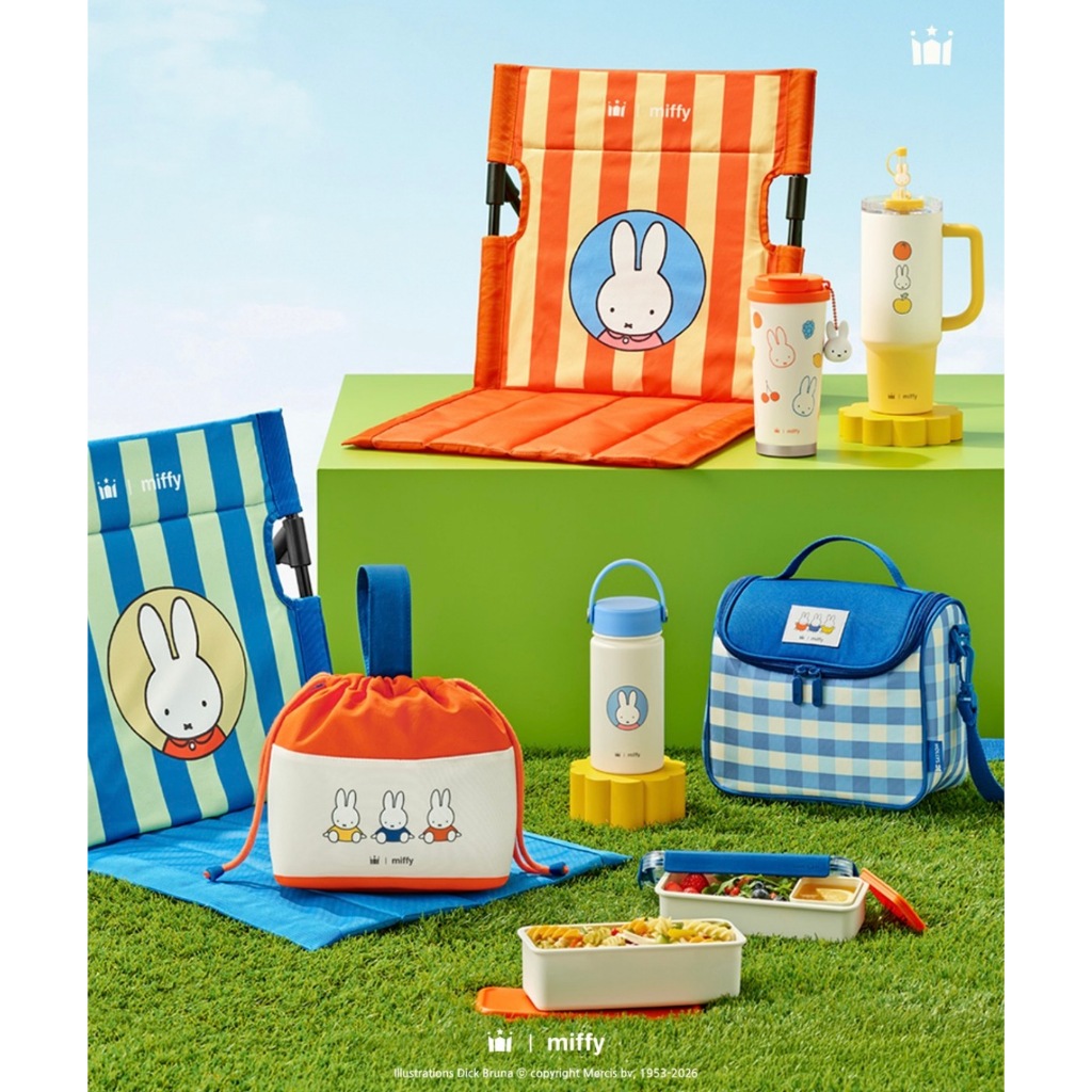[Limited Edition] HOLLYS  MIFFY Collection  Korea Viral Sold-Out Tumbler & Lunch Set