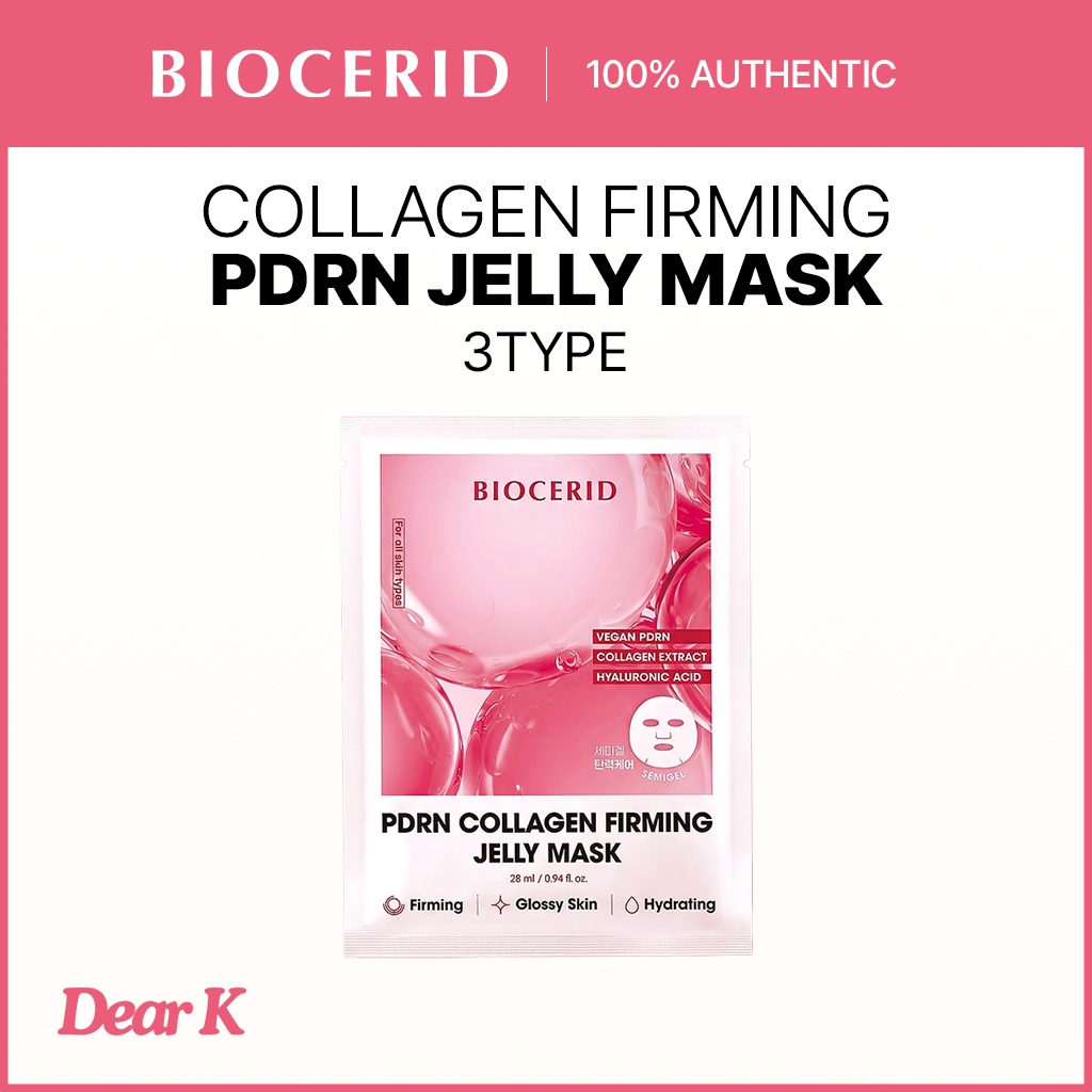 [BIOCERID] PDRN Collagen Firming Jelly Mask 5P K-Beauty Anti-aging