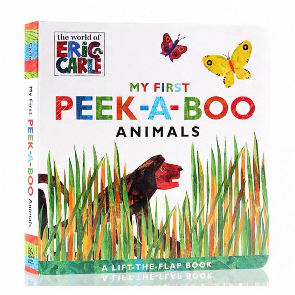 ของแท้: Eric Carle My First Peek-a-Boo Animals (Board Book)
