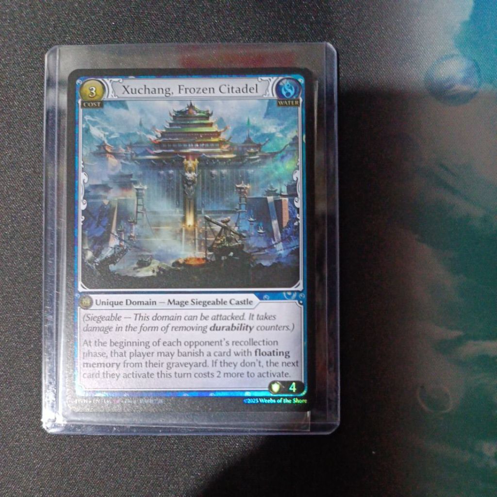 การ์ดเกม Grand Archive HVN EN-146 SR Xuchang, ฟอยล์ Citadel Frozen