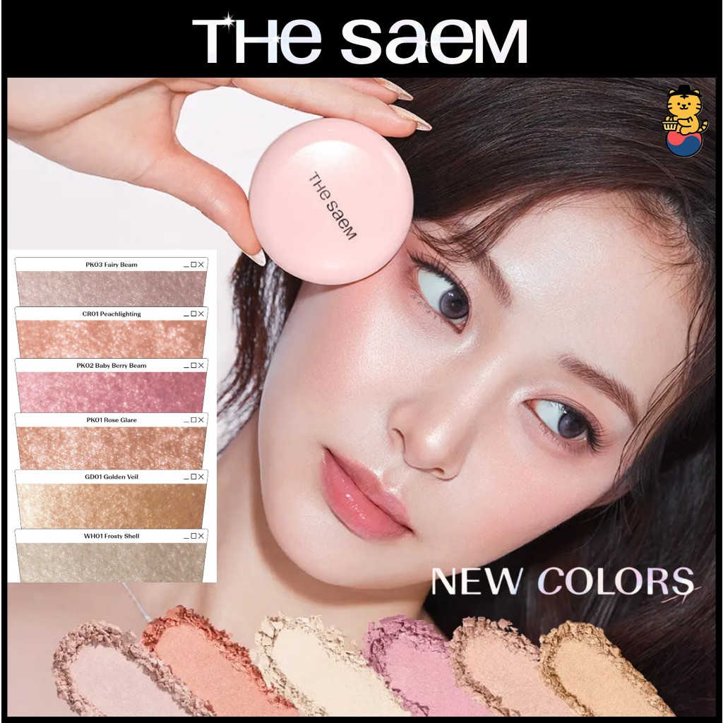 [The Saem] ★Limited Edition★Glam Perfection Baked Highlighter 6Colors