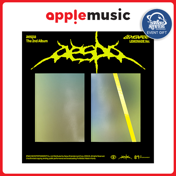 [STAR RIVER POB] aespa - 2nd Full [LEMONADE] [LEMONADE Ver.]