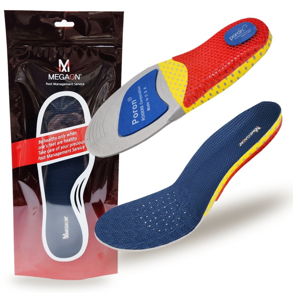 [MEGAON] Maxfeet Arch Cushion Insole 1 คู่เท้าแบน Plantar Fasciitis รองรับแทรกรองเท้า