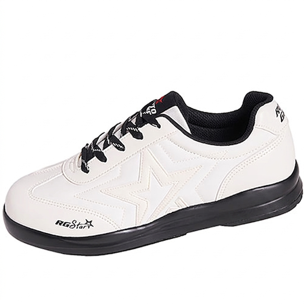 [RotoGrip] รองเท้าโบว์ลิ่ง HP2 Bowling Shoes - White/Silver (สำหรับนักโบว์ลิ่งมือขวา)