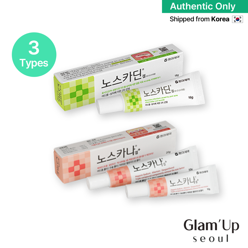 [Dong-A Pharm] After Acne Care - Noscardin Gel 18g, Noscarna Gel 10g, 20g - เกาหลี
