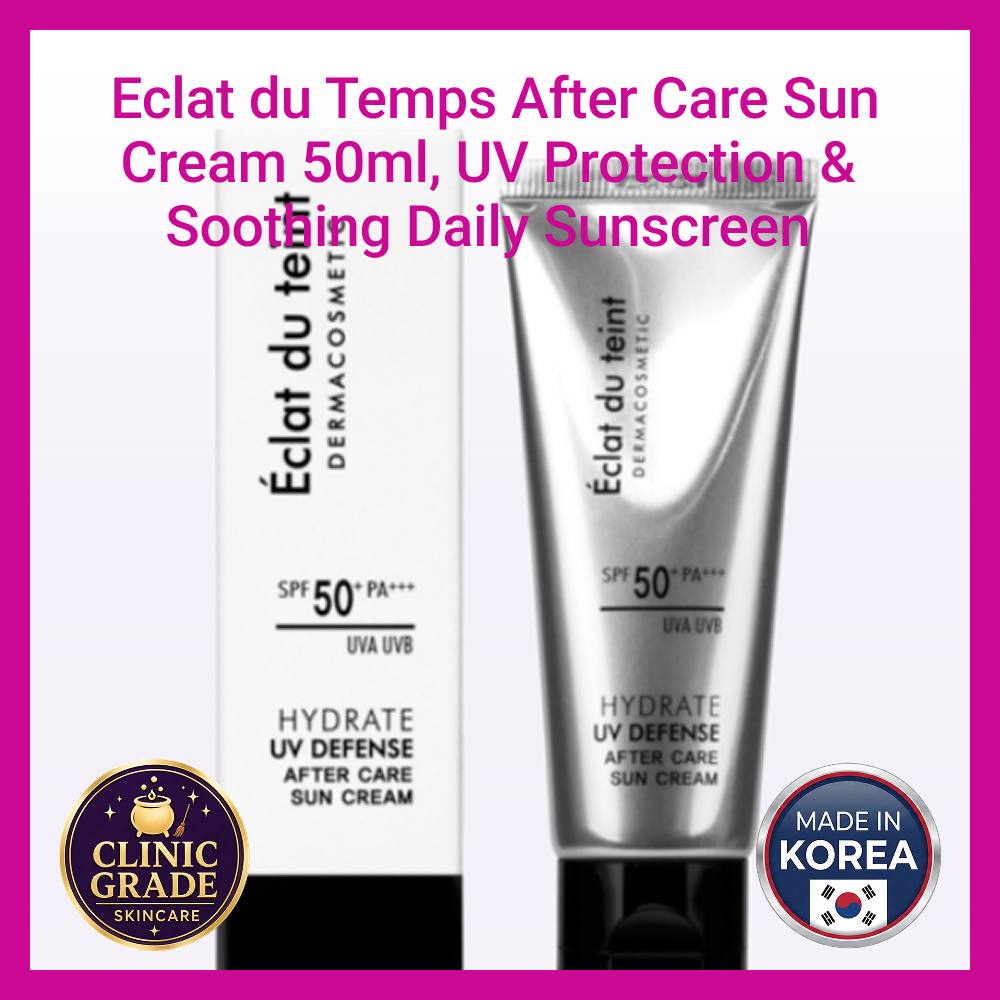[K-Beauty] Eclat du Teint After Care Sun Cream 50ml, UV Protection & Soothing Daily Sunscreen