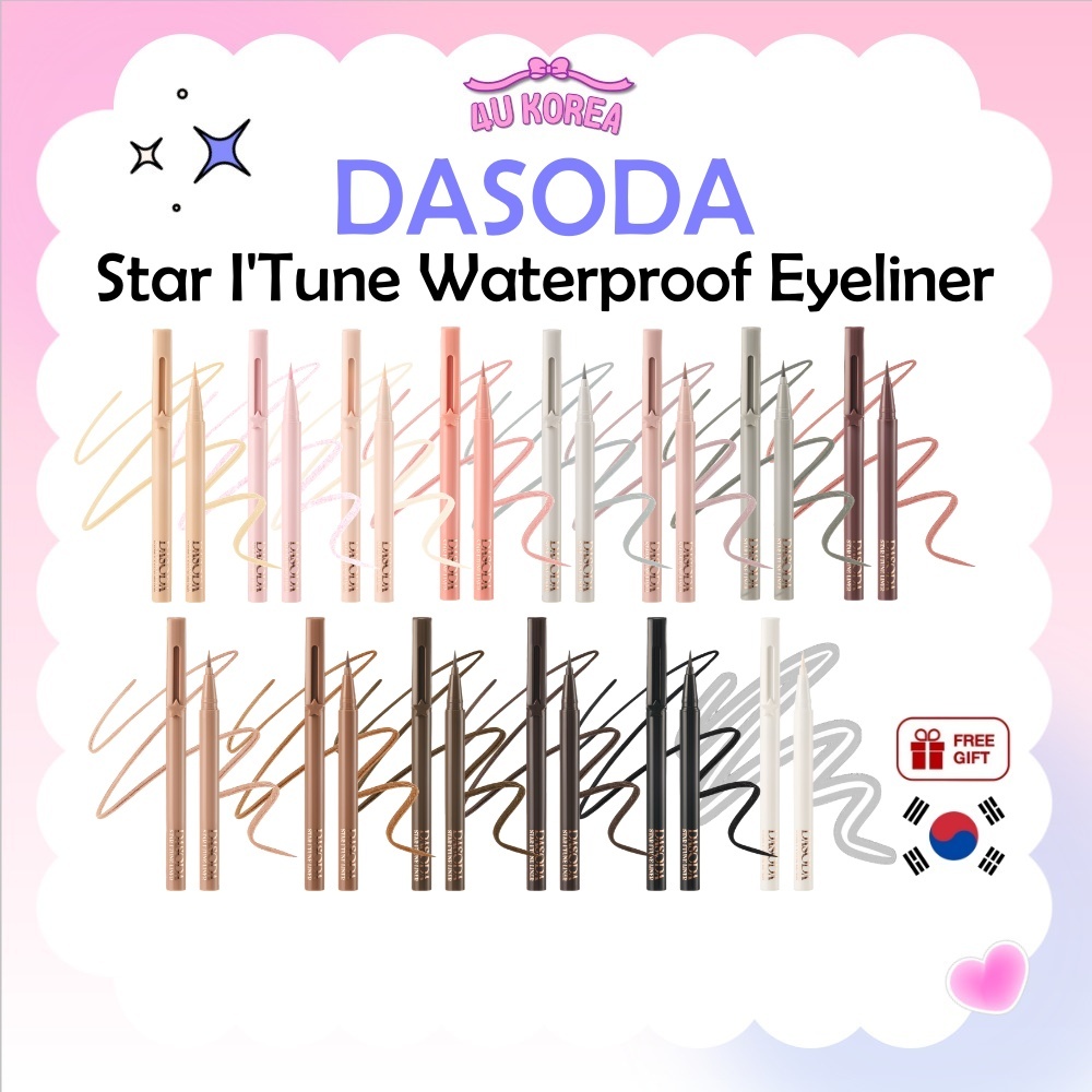 DASODA Star ITune Waterproof Eyeliner 0.55ml – 14 สี / K-BEAUTY