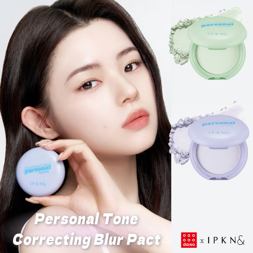 KR Viral Korea Trip Essential! IPKN Personal Tone Correcting Blur Pact | Pore Blurring & Oil Control