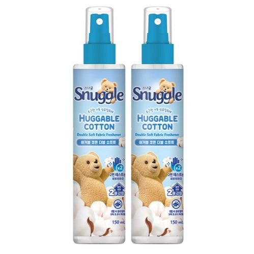 Snuggle Fabric Refresher Huggable Cotton Double Soft Spray 150ml