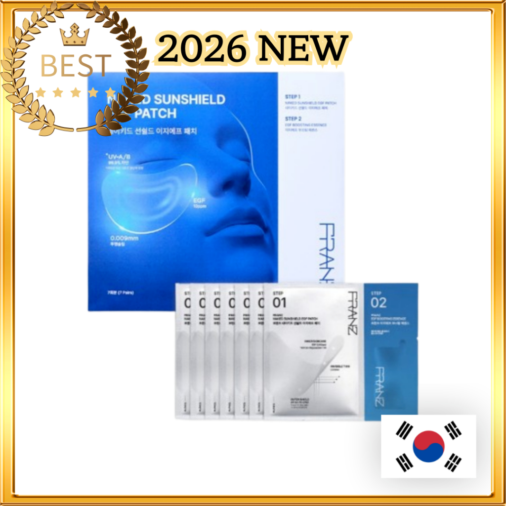 [FRANZ] Naked Sunshield Peptide Patch 5 คู่│UV Protection UV Blocking Sun Block Golf Patch กิจกรรมกีฬากลางแจ้ง