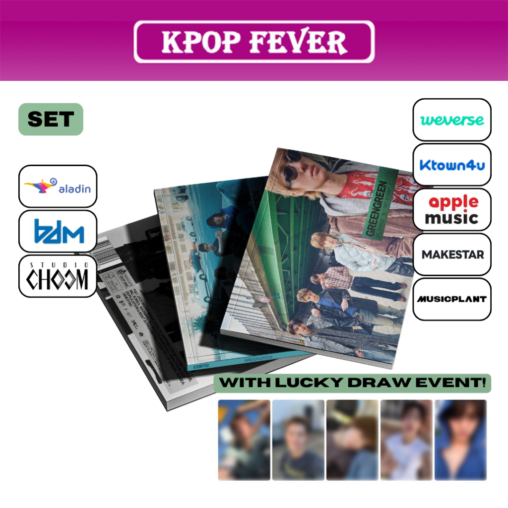 CORTIS [GREENGREEN] The 2nd EP / Photobook Ver (SET)