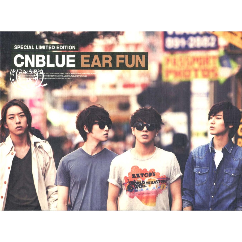 CNBlue – Ear Fun (3rd Mini Album Special Limited Edition CD+DVD+Photobook)