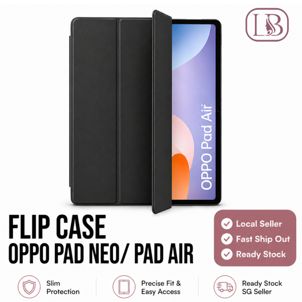 OPPO Pad Neo / Pad Air Tablet Flip Case Cover Protective Stand Case SG