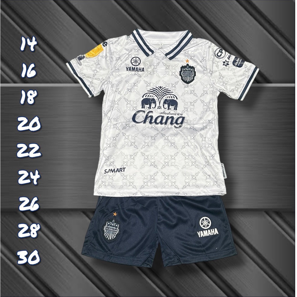 newชุดฟุตบอลชุดกีฬาเด็กเสื้อพร้อมกางเกงผ้านิ่มเย็นใส่สบายขนาดไซร้เด็ก1ขวบถึง13ขวบ