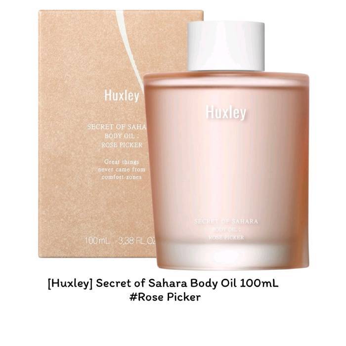 [Huxley] Secret of Sahara Body Oil 100mL #Rose Picker / K-BEAUTY