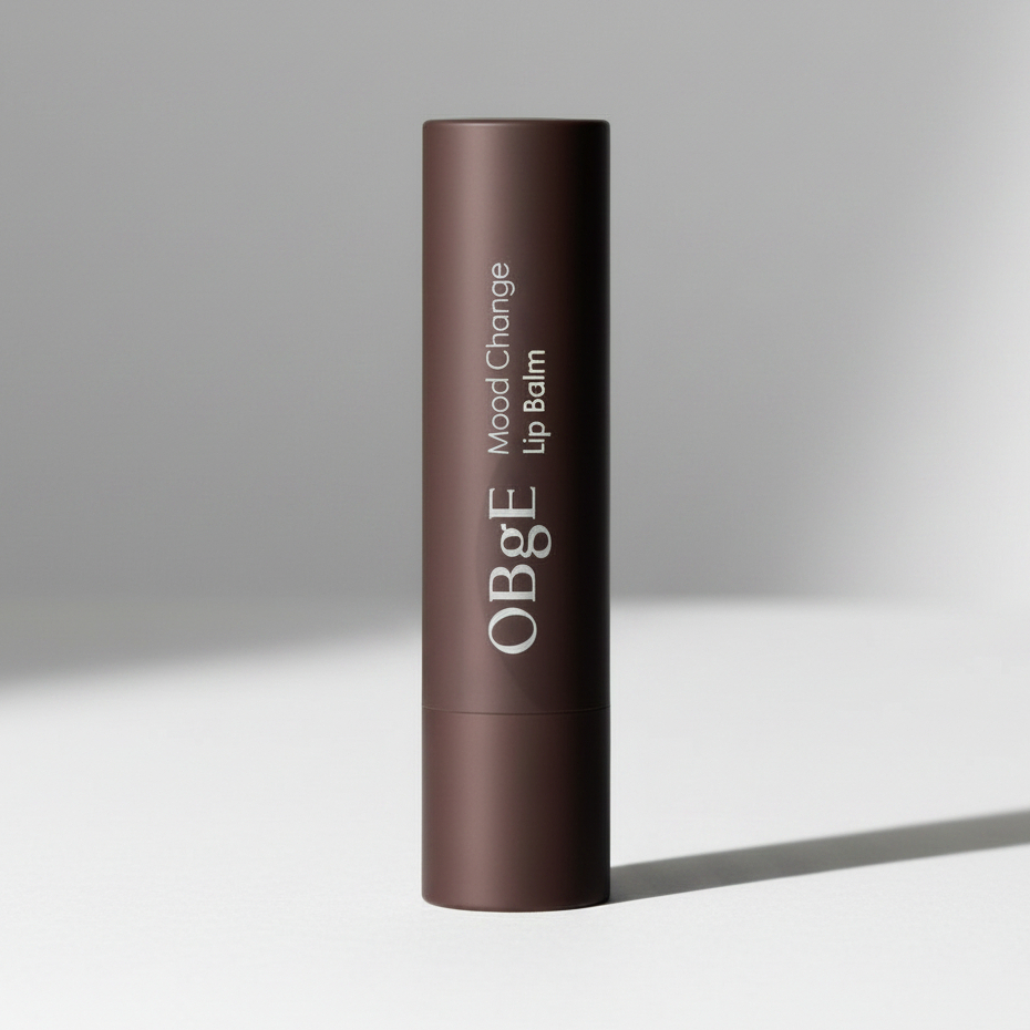[OBge] Mood Change Lip Balm, Natural Red (Blueberry), 1 ชิ้น / Korean Lip Care / ลิปบาล์มเปลี่ยนสี