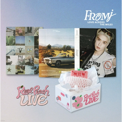 K-IDOL JAEHYUN [FROM J] LOVE ACROSS THE MILES Photobook + Real Peach LIVE [DIGITAL CODE] ชุด