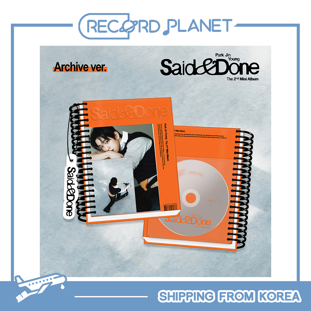 PARK JINYOUNG - 2nd Mini Album [Said & Done] (Archive ver.)
