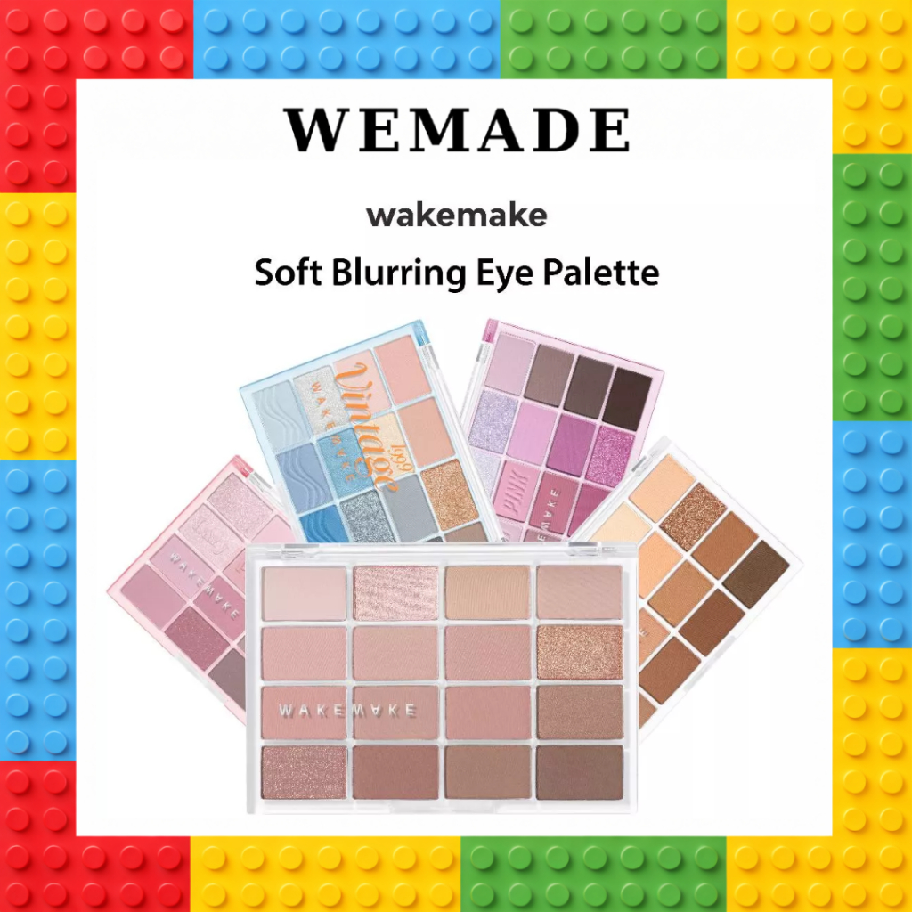 [WAKEMAKE] Soft Blurring Eye Palette [14g]