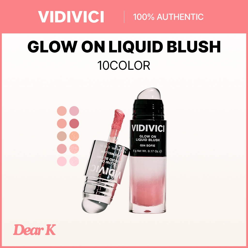 [VIDIVICI] Glow On Liquid Blush 5g 10 สี