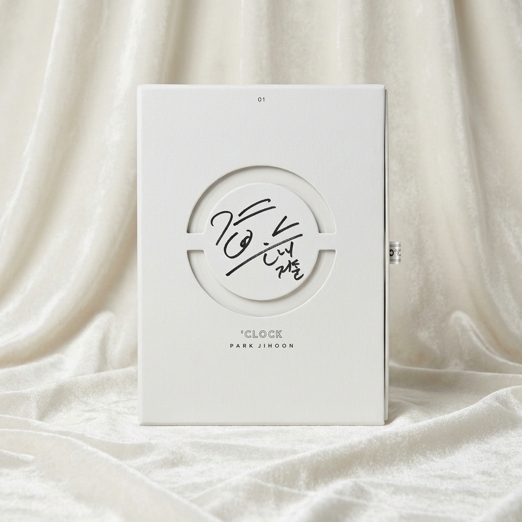 [Signed/Rare] PARK JIHOON Official Hand-Signed Promo Album Collection (Unpened/Seal Ver. รวม)
