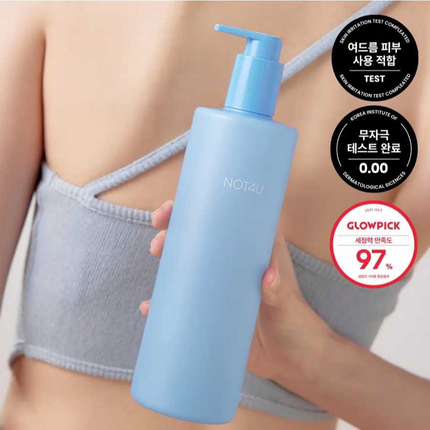 [Olive Young] NOT4U Clear Acne Body Wash 500 มล