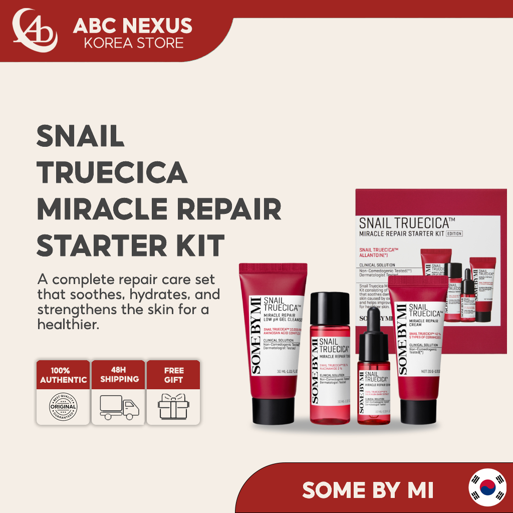 SOME BY MI Snail TrueCICA Miracle Repair Starter Kit