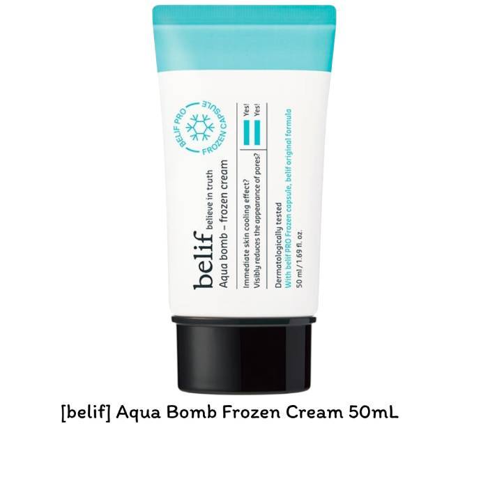 [belif] Aqua Bomb Frozen Cream 50mL / K-BEAUTY