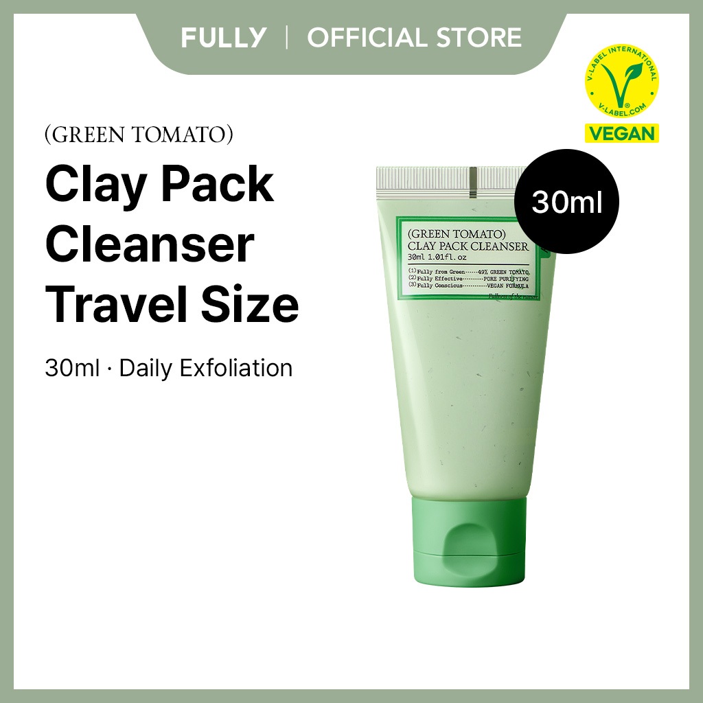[SEA GIFT] Green Tomato Clay Pack Cleanser 30ml