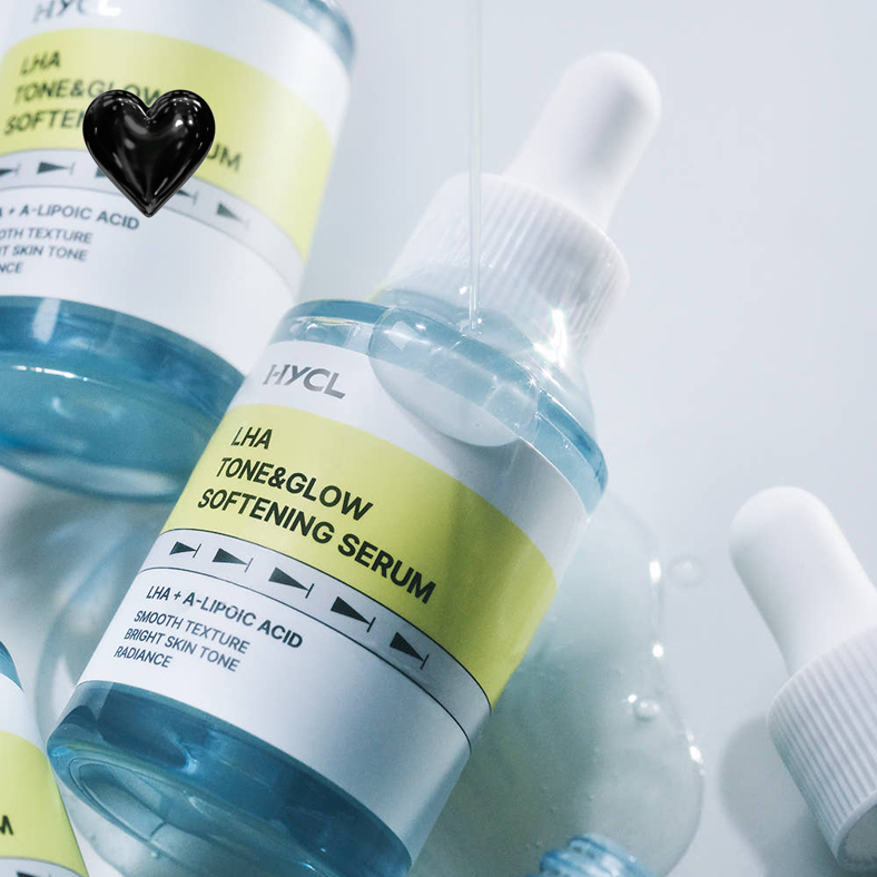 HYCL LHA Tone & Glow Softening Serum 30ml | LHA + Alpha-Lipoic Acid Exfoliating & Radiance Care สําห