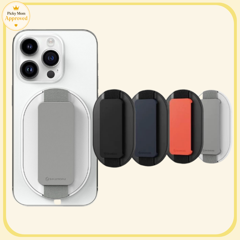 [พร้อมสต็อก]SINJIMORU MagSafe Phone Grip Strap | Slim Magnetic Finger Grip & Phone Strap | แม่เหล็กแรง | มือเดียวถือ | ไอโฟนเข้ากันได้