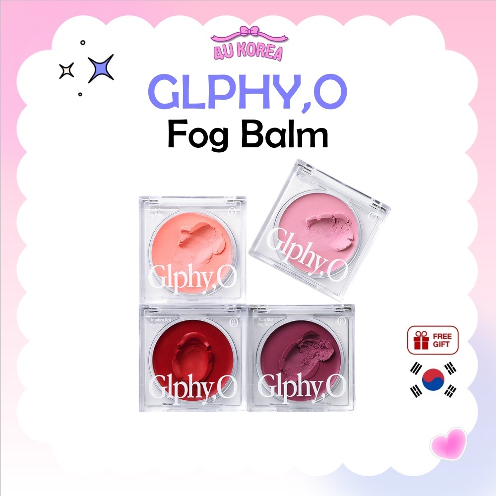 GLPHY,O Fog Balm 3.2g – 4 สี / K-BEAUTY