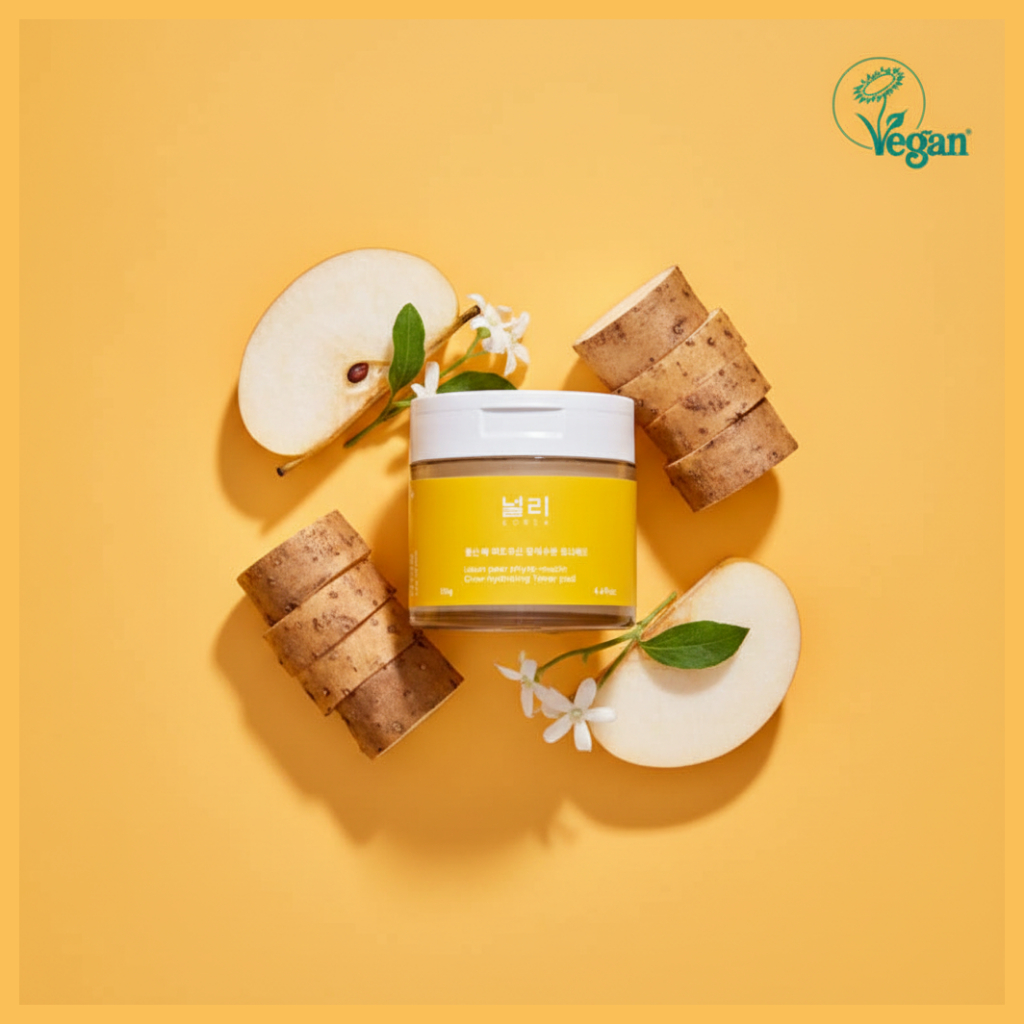 [ดีที่สุด] [Nully] Vegan Ulsan Pear Phyto Mucin Glow Hydrating Toner Pad 70 แผ่นโทนเนอร์เกาหลีสําหรั