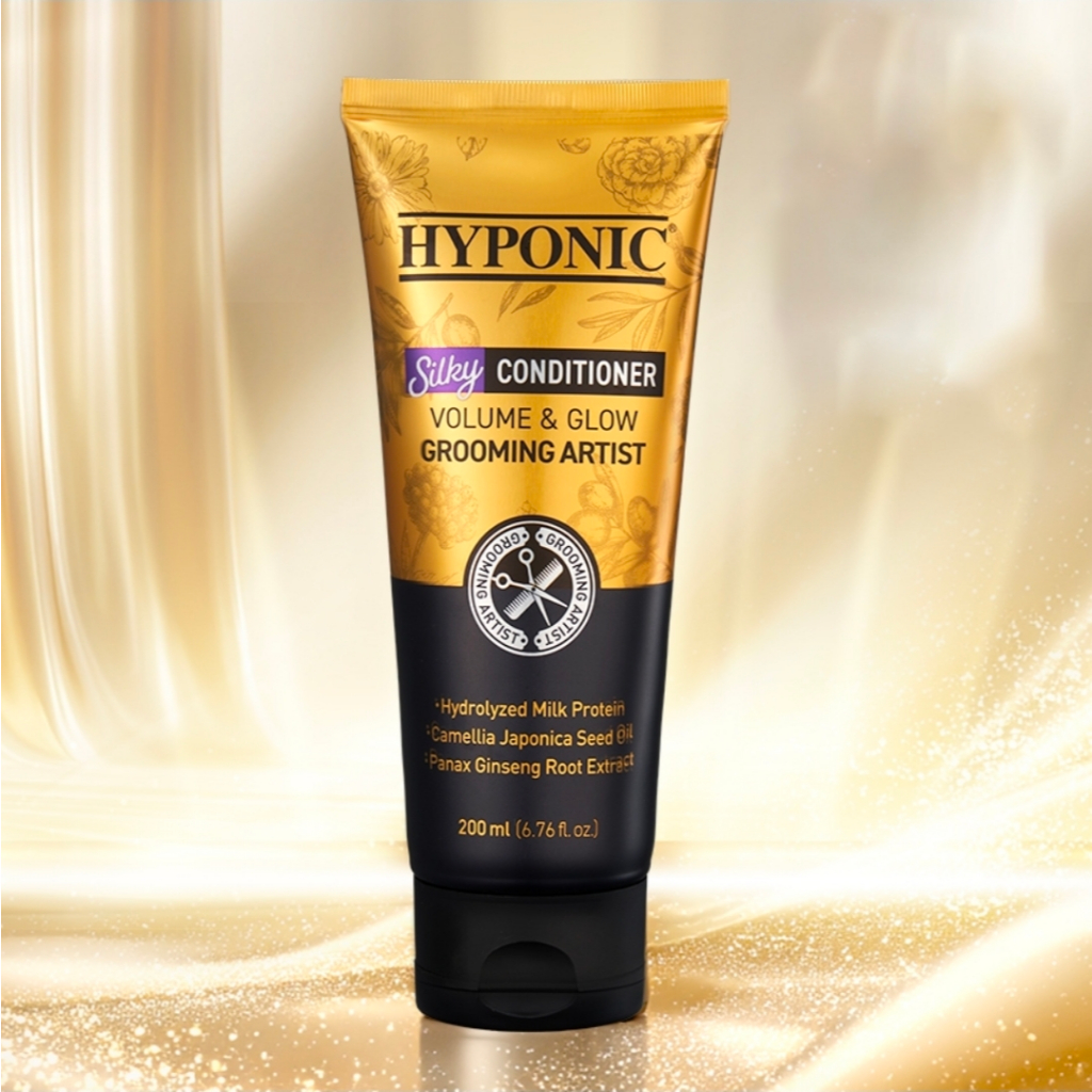 HYPONIC Grooming Artist Silky Conditioner 200ml Dog Coat Volume & Glow Care