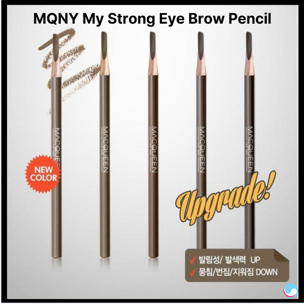 [MQNY] My Strong Eye Brow Pencil – Hard Powder 5 สี MACQUEEN NEW YORK Korean Beauty Makeup