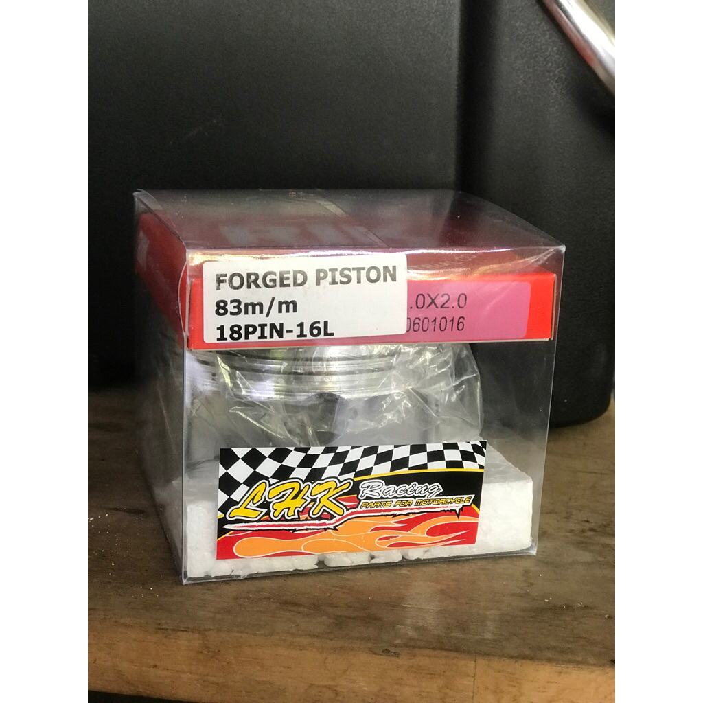 ลูกสูบฟอร์จ LHK Forged สลัก 18 ของแท้ 100% ครบชุด