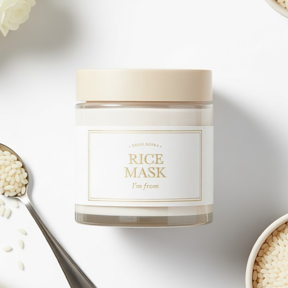 [ImFrom] Rice Mask 110g / Korean Rice Mask / Brightening Effect / ของแท้ 100% โดย HoRang