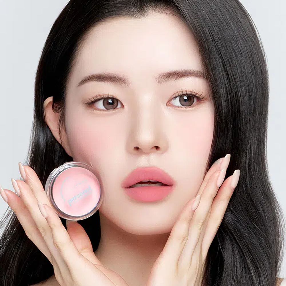 IPKN Nu Bare Powder Blusher Salted Berry Cool Tone Pink Korean Daiso Natural Cheek Blush