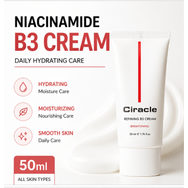Niacinamide B3 Cream 50ml Hydrating Moisturizing Facial Skin Care Cream