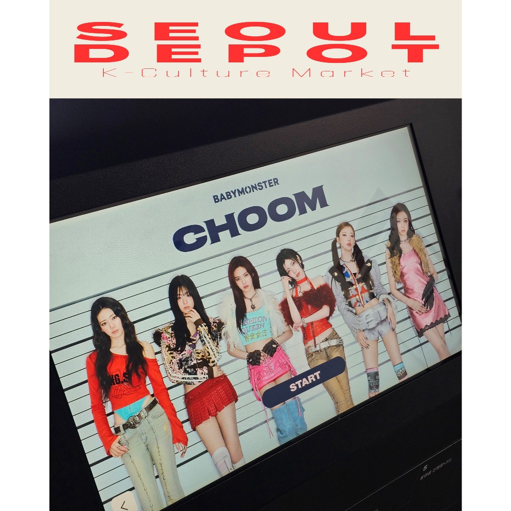 BABYMONSTER X PHOTOISM 4CUT PHOTO FRAME SET